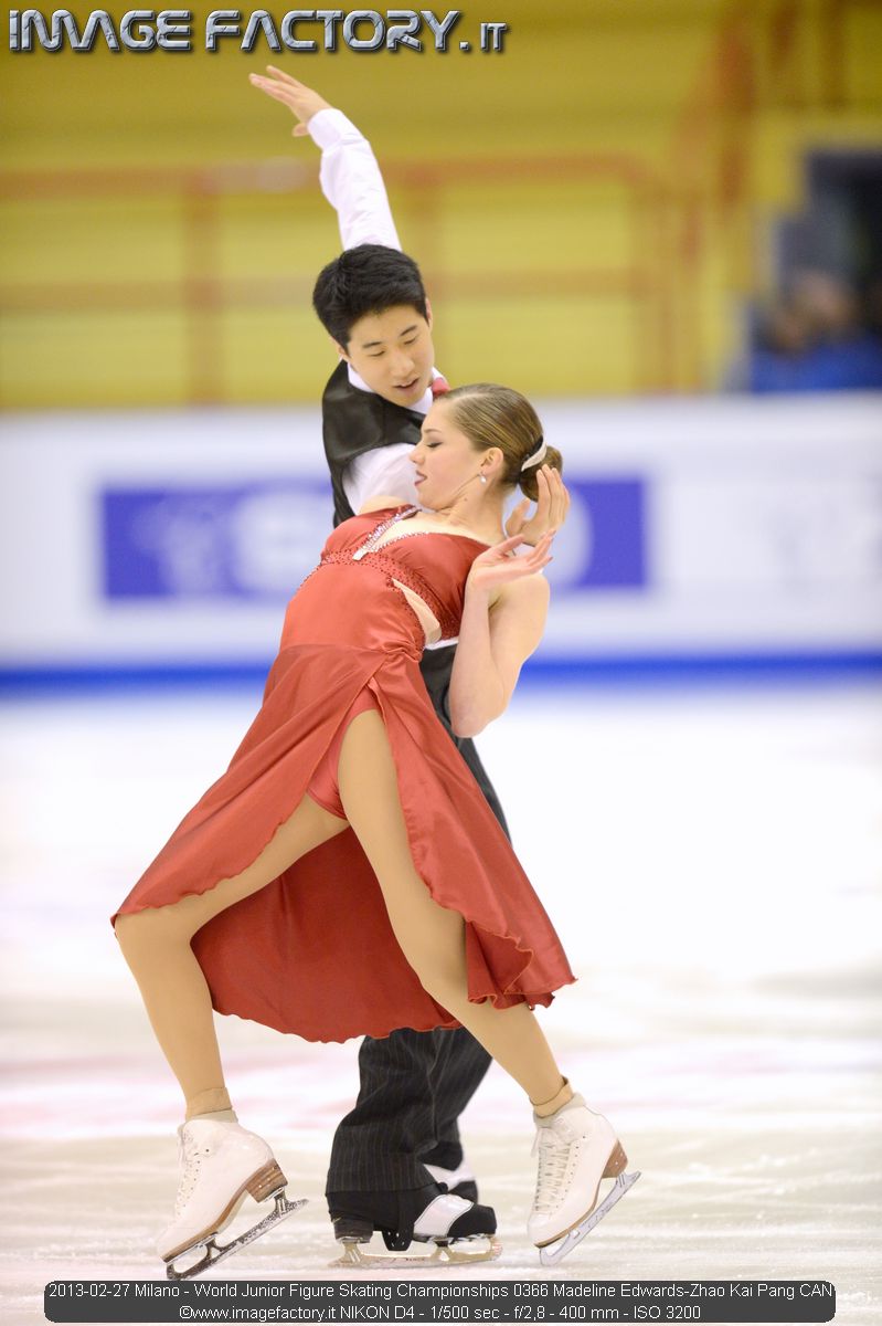 2013-02-27 Milano - World Junior Figure Skating Championships 0366 Madeline Edwards-Zhao Kai Pang CAN